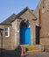 The side entrance into Letham Primary School which used to be the Girls only entrance back in Victorian times.