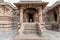 Side entrance to inner sanctum at Krishna Temple, Hampi, Karnataka, India