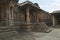 Side, north, entrance to the ardha-mandapa, Krishna Temple, Hampi, Karnataka. Exterior view. Sacred Center.