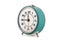Side shot of old soviet mechanical alarm clock