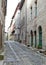 Side street in Lagrasse France