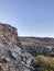 Side Trail of Obsidian at Top of Panum Crater