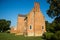 Side View of Bacon`s Castle Plantation Home in Surry, Virginia