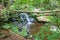 Side view of Day Pond Brook Falls