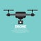 Side View Of Drone