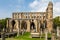 Side view of Elgin cathedral in northern Scotland