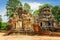 Side view of entrance to Thommanon temple in Angkor, Cambodia