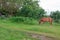 Side view, horsemanship, season, fresh grass, environment, wonderland, outside, freedom, country, harmony, horse grazing, bound ho