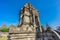 Side view of Kala-Makara in Candi Perwara Perwara Temple at Prambanan temple complex. Central Java, Indonesia