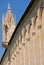 Side View of Monumental Cemetery in Pisa Italy