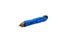 Side view non-contact voltage tester detector pen with power button isolated on white background, detect voltage in cable, outlet