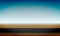 Side view of a road, roadside, straight horizon desert and blue sky background, vector illustration