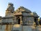 Side view of Shri Shantinath Shwetambar Jain Temple. Mysore, Karnataka, India.