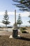 Side View Soldiers War Memorial Cross, Victor Harbor, South Australia
