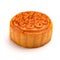 Side view studio shoot of traditional Chinese mooncake