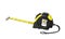 Side view tape measure isolate