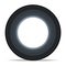 Side view vehicle tire vector icon