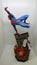 Sideshow Premium Format Exclusive 1/4 Spiderman the friendly neighborhood superhero shooting his web