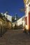 Sidewalk at Banska Stiavnica