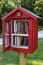 Sidewalk Library in Residential Neighborhood