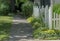 Sidewalk in a nice residential area