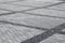 Sidewalk with paving slabs for black and white geometric background image