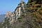 A sideway high in Mount Jiuhua, Nine Glorious Mountains