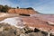 Sidmouth beach coast Devon England UK with a view along the Jurassic Coast