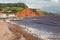 Sidmouth Beach Devon England