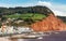 Sidmouth Beach Devon England