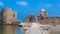 Sidon Crusader Sea Castle in Lebanon