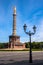 Siegessaule (Berlin Victory Column) and street lamp