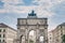 Siegestor, the triumphal arch in Munich, Germany