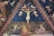 Siena Baptistery - Fresco of Jesus Christ on the Cross