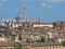 Siena Cathedral and Neighborhood Rooftops During the Day