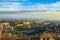 Siena cityscape at sunset