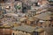 Siena colored roofs and walls