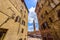 Siena -  Piazza del Campo - old historic city in Italy