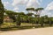 Siena square inside the Villa Borghese gardens.