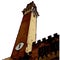 Siena, Torre del Mangia stylized, monument, Italy, Colors, isolated.