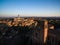 Siena, Tuscany, Italy - aerial view