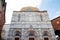 Siena, Tuscany, Italy - view of the gothic cathedral church facade