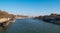 Siene River in winter season