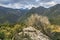 Sierra Blanca. Striations with the Sierra de las Nieves