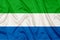 Sierra Leone Country Silk flag