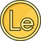 Sierra Leonean leone coin, currency of Sierra Leone