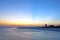 Siesta Key beach at sunset