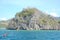 Siete pecados marine park island in Coron, Palawan, Philippines