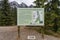 Siffleur Falls Trailhead in Kootenay Plains Ecological Reserve