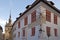 Sighisoara bell clock tower and Casa cu cerb